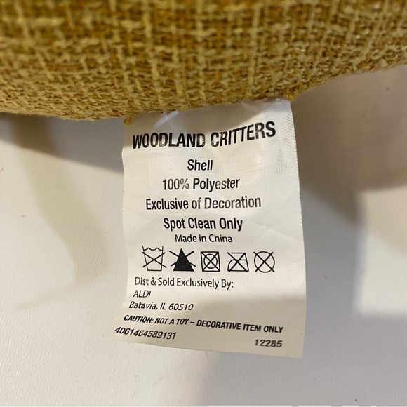 Woodland Critters Weighted Fabric Duck Door Stop - Picture 7 of 9